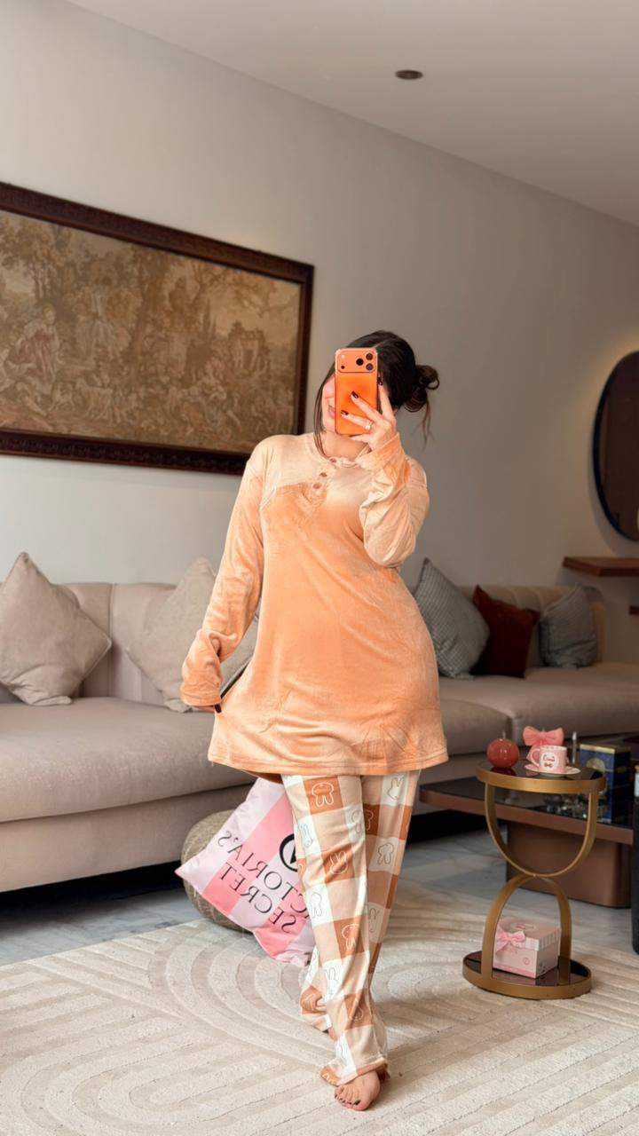 Pyjama manche longue grand taille