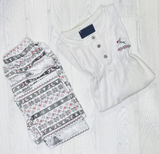 Pyjama manche longue grand taille