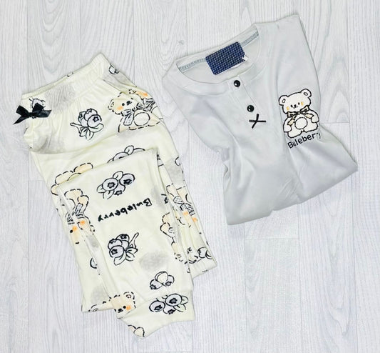 Pyjama velours de haute qualité
