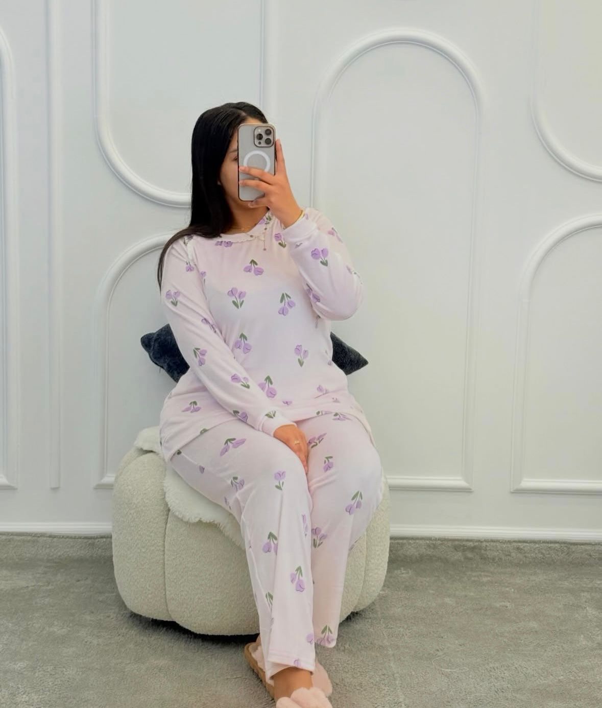 Pyjama velours de haute qualité