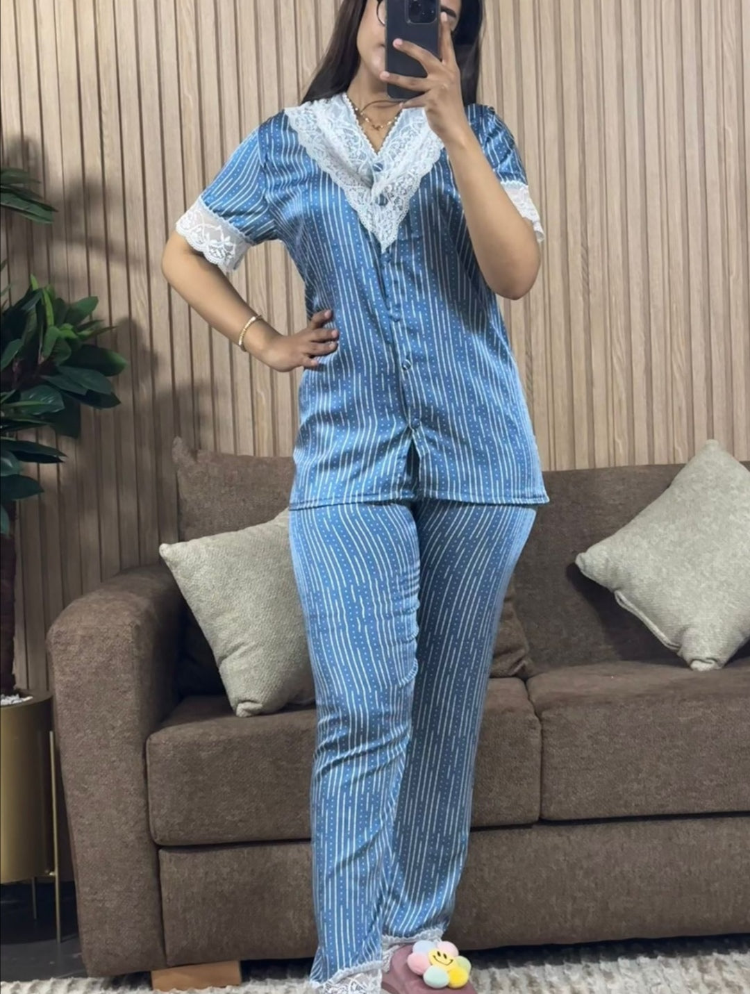 Pyjama satin de soie