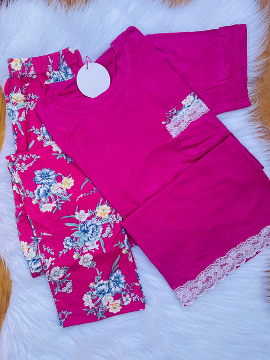 Pyjama demi manches