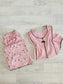 Pyjama demi manches grand taille avec pantacourt