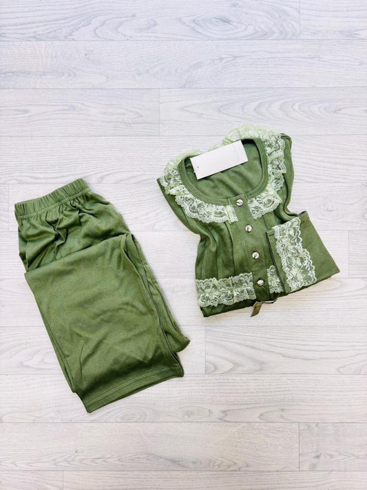 Pyjama manche longue grand taille