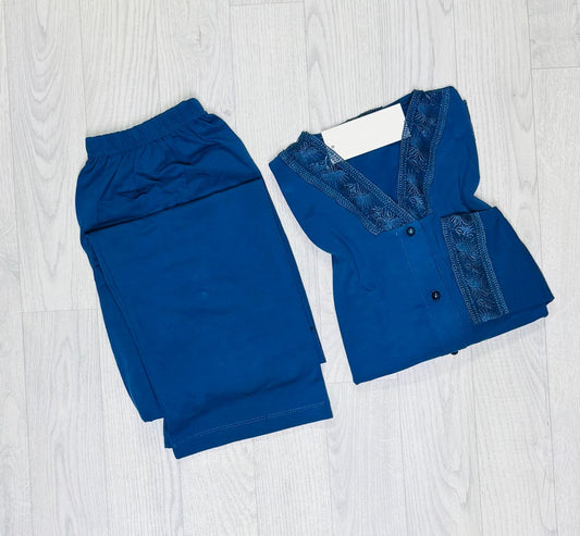 Pyjama manche longue grand taille