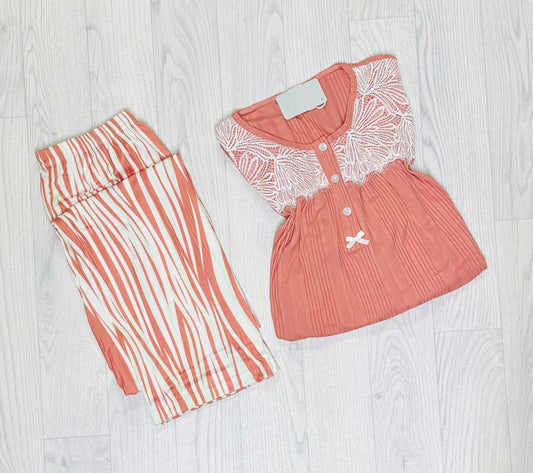 Pyjama manche longue grand taille