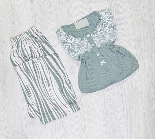 Pyjama manche longue grand taille