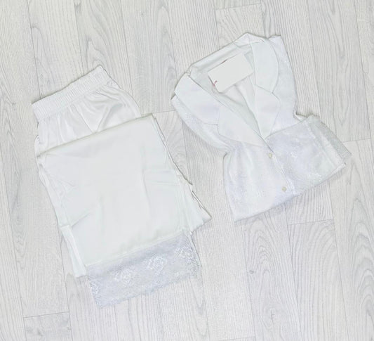 Pyjama satin de soie