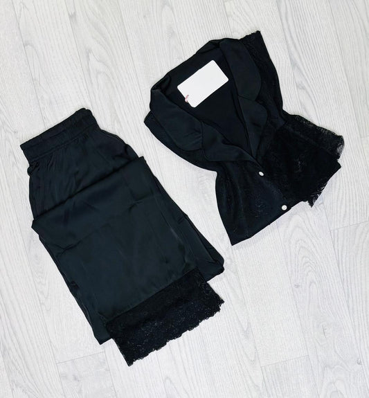 Pyjama satin de soie