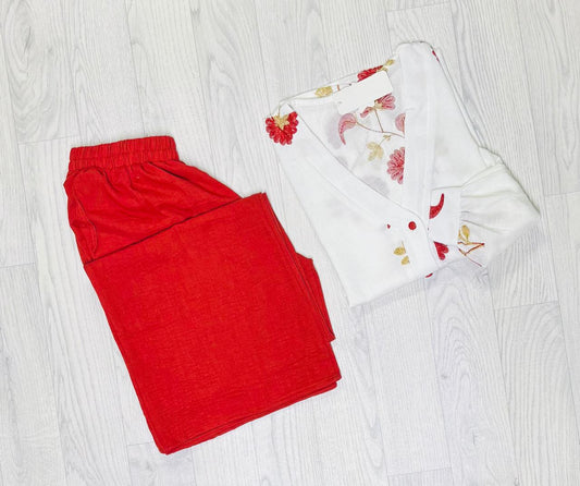 Pyjama manche longue