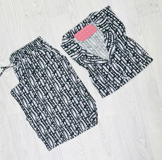 Pyjama demi manches