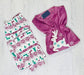 Pyjama manche longue grand taille