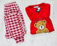 Pyjama velours de haute qualité
