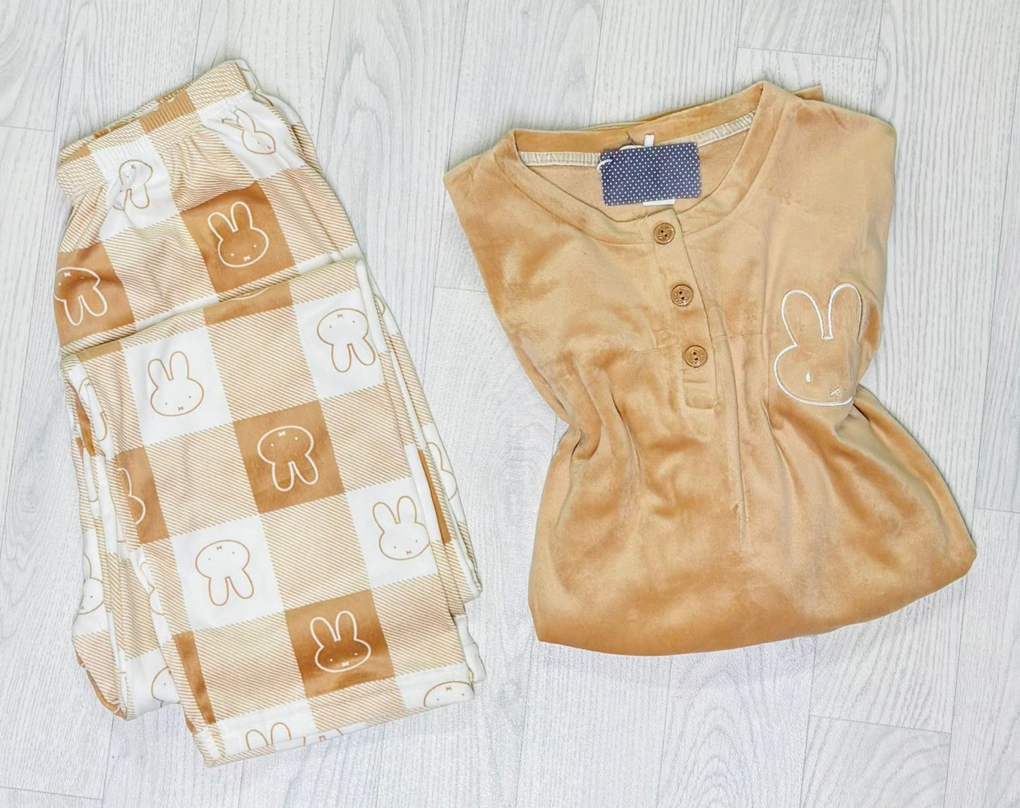 Pyjama manche longue grand taille