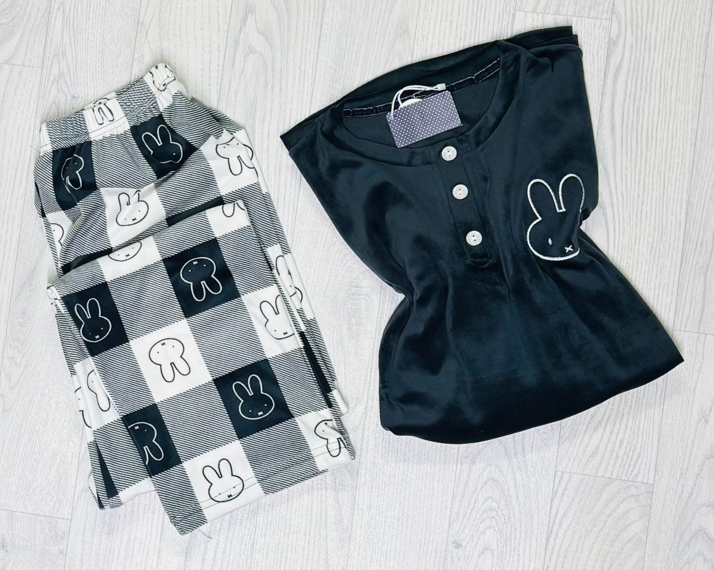 Pyjama manche longue grand taille