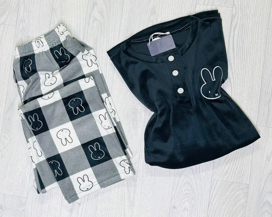 Pyjama manche longue grand taille