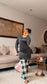 Pyjama manche longue grand taille