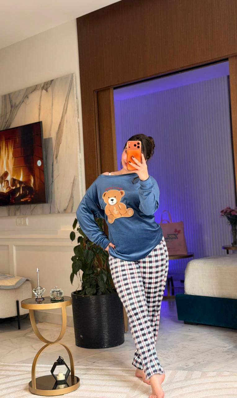 Pyjama velours de haute qualité