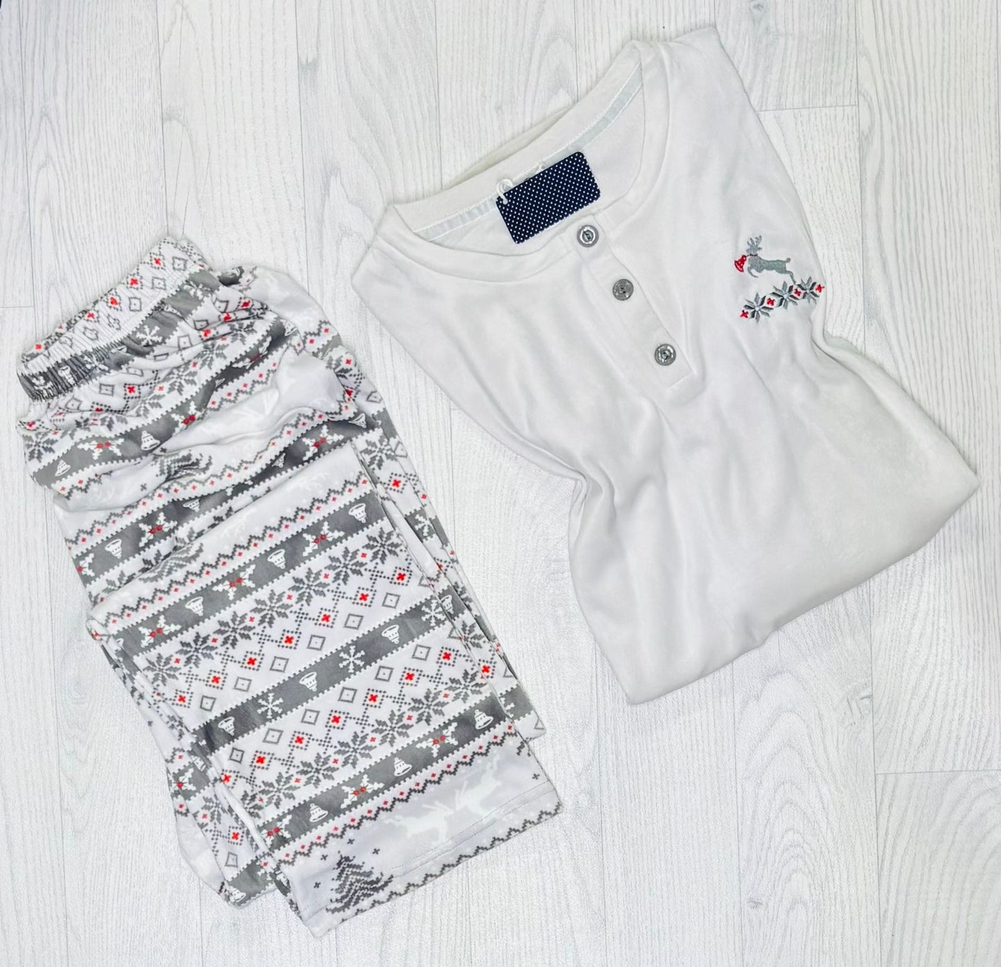 Pyjama manche longue grand taille