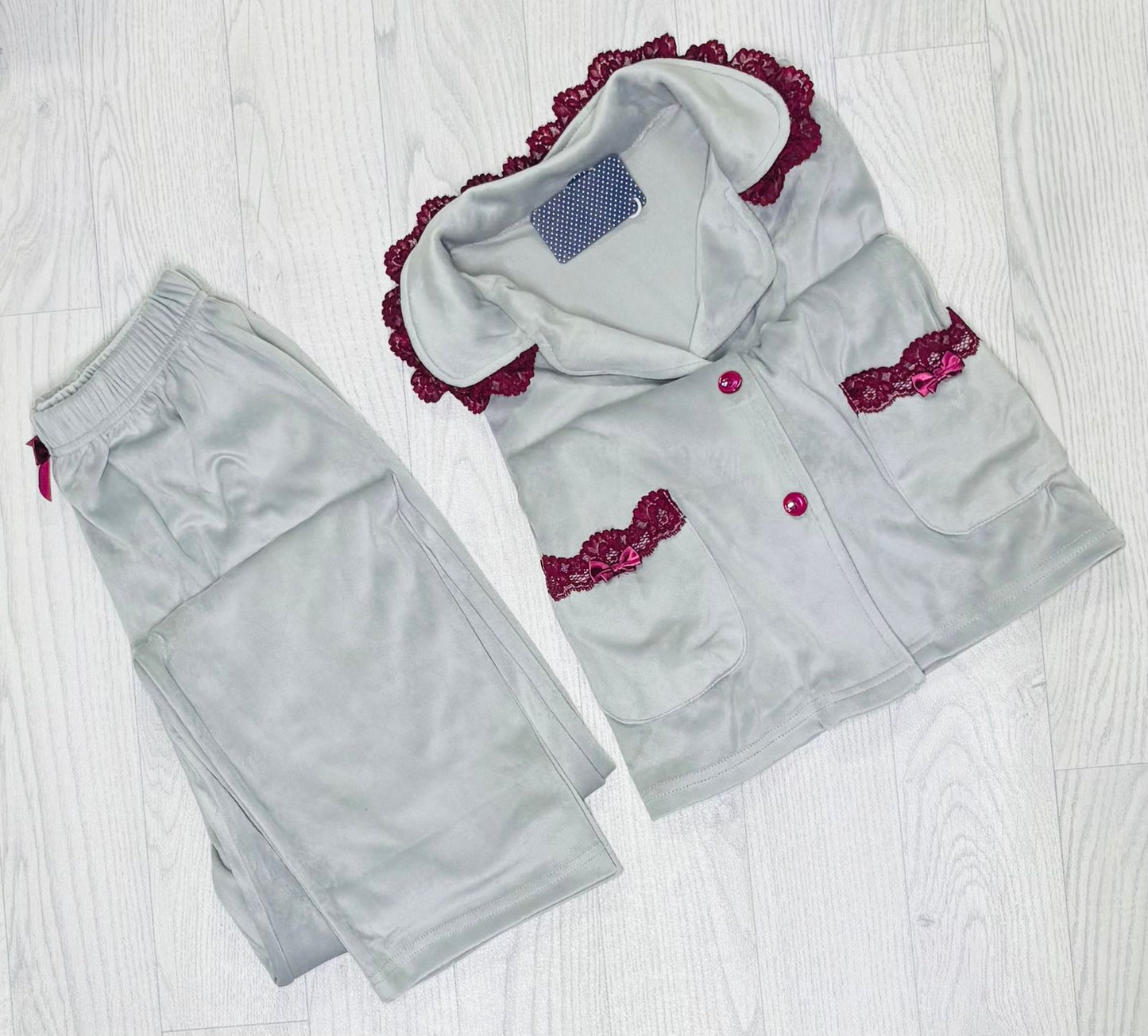 Pyjama velours de haute qualité