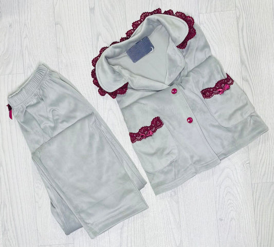 Pyjama velours de haute qualité