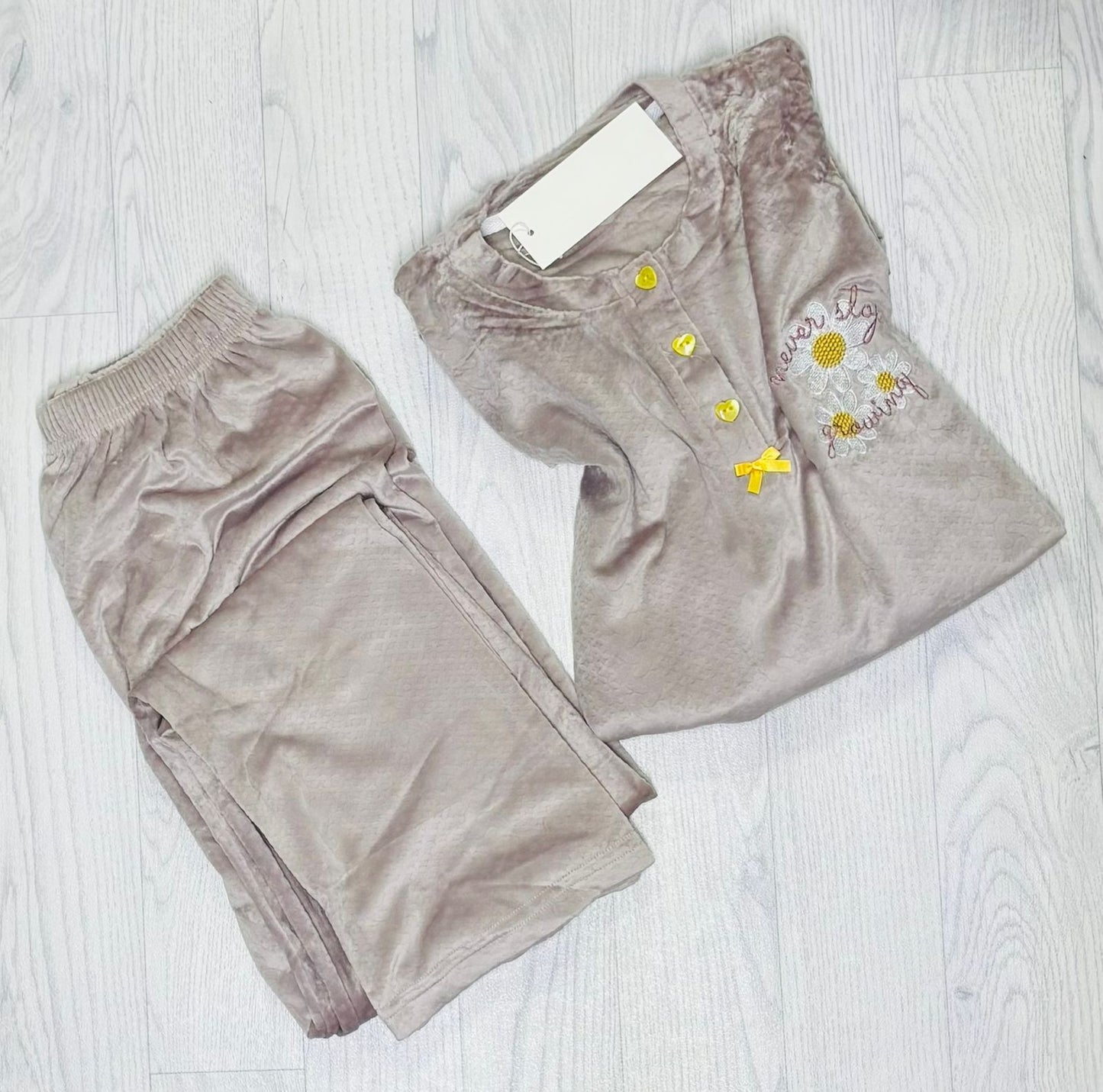Pyjama manche longue grand taille