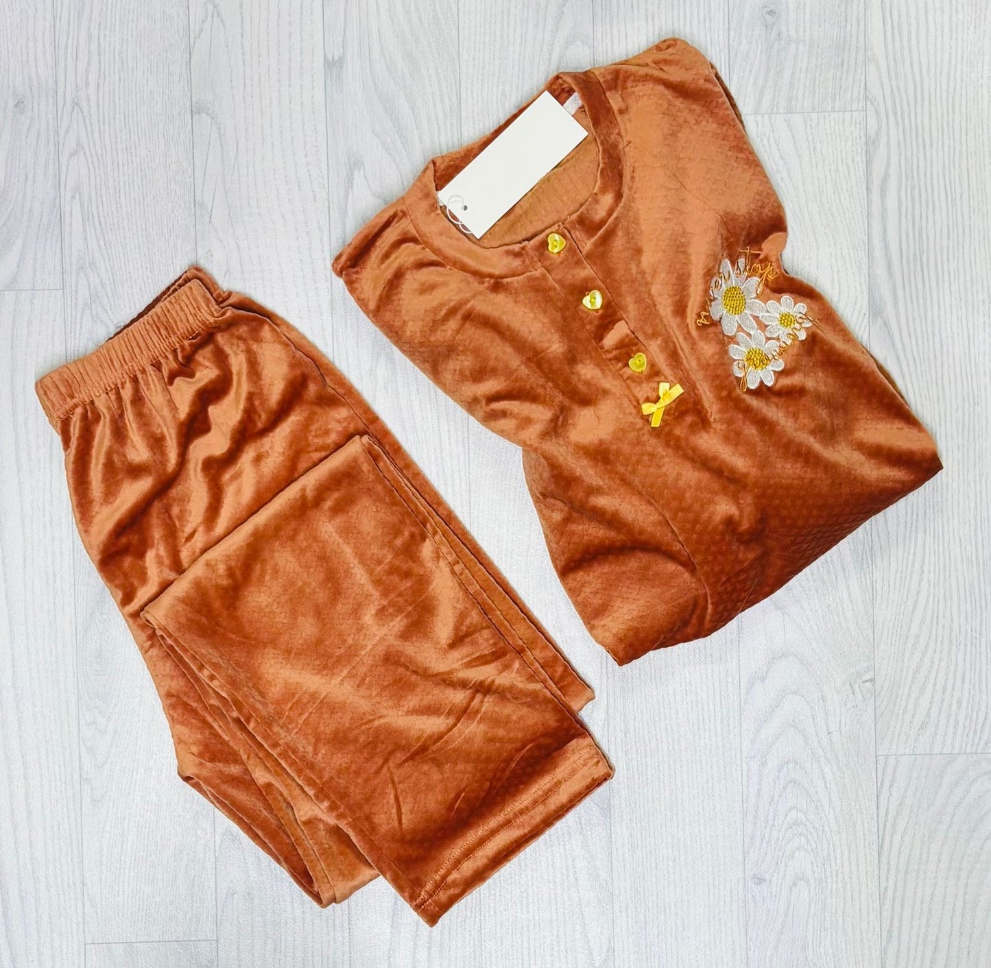 Pyjama manche longue grand taille