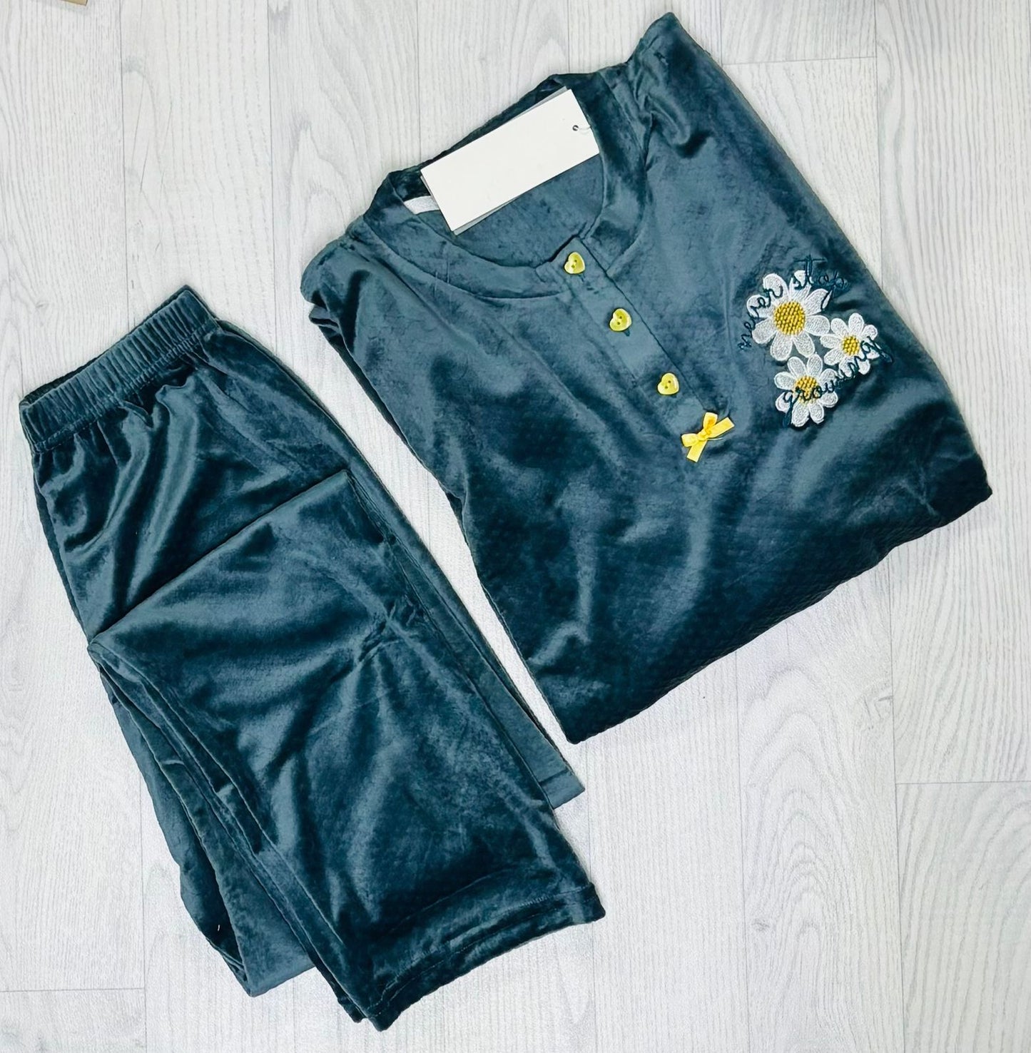 Pyjama manche longue grand taille