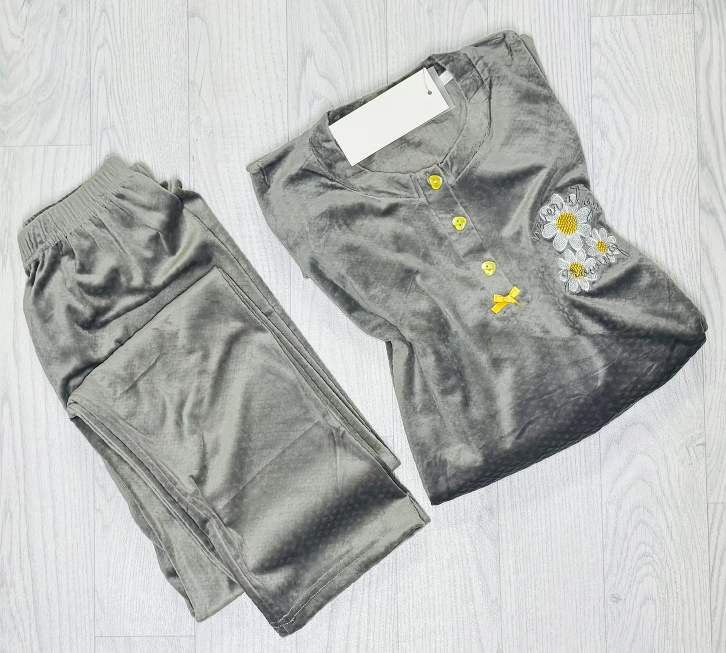 Pyjama manche longue grand taille
