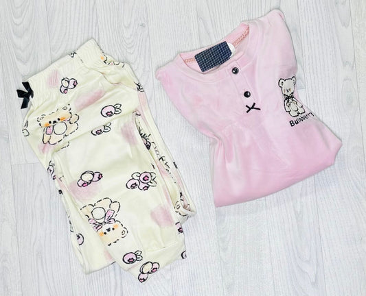 Pyjama velours de haute qualité
