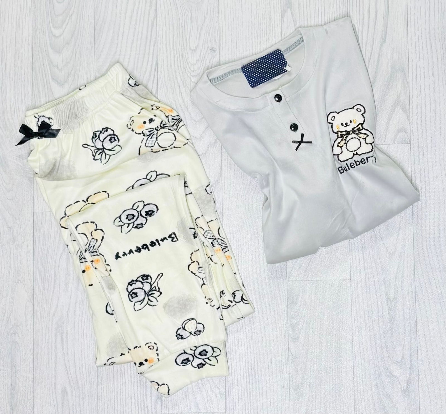 Pyjama velours de haute qualité