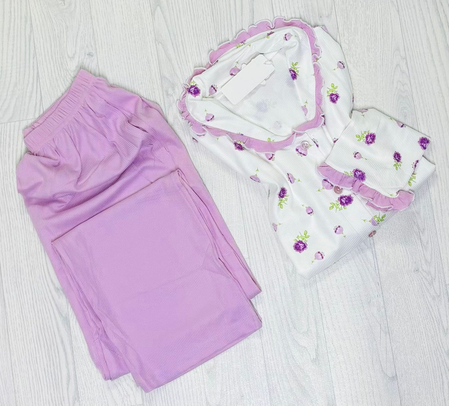 Pyjama manche longue grand taille