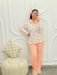 Pyjama manche longue grand taille