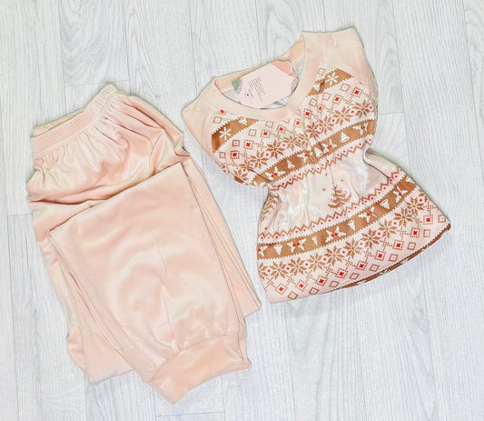 Pyjama manche longue grand taille