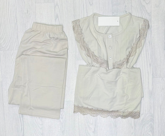 Pyjama manche longue grand taille