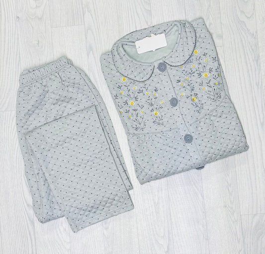 Pyjama manche longue grand taille