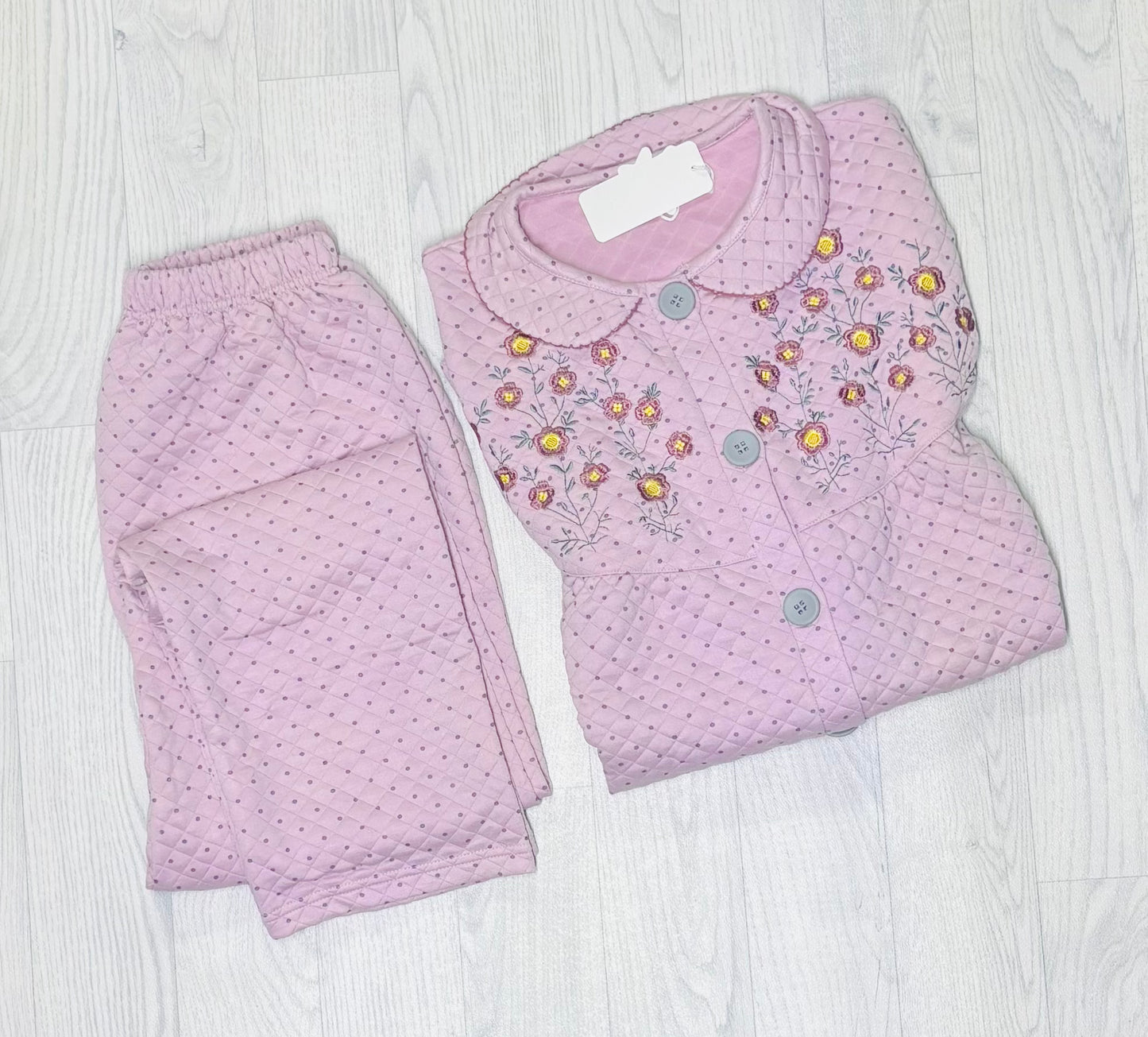 Pyjama manche longue grand taille