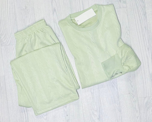 Pyjama manche longue grand taille