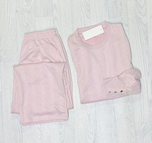 Pyjama manche longue grand taille