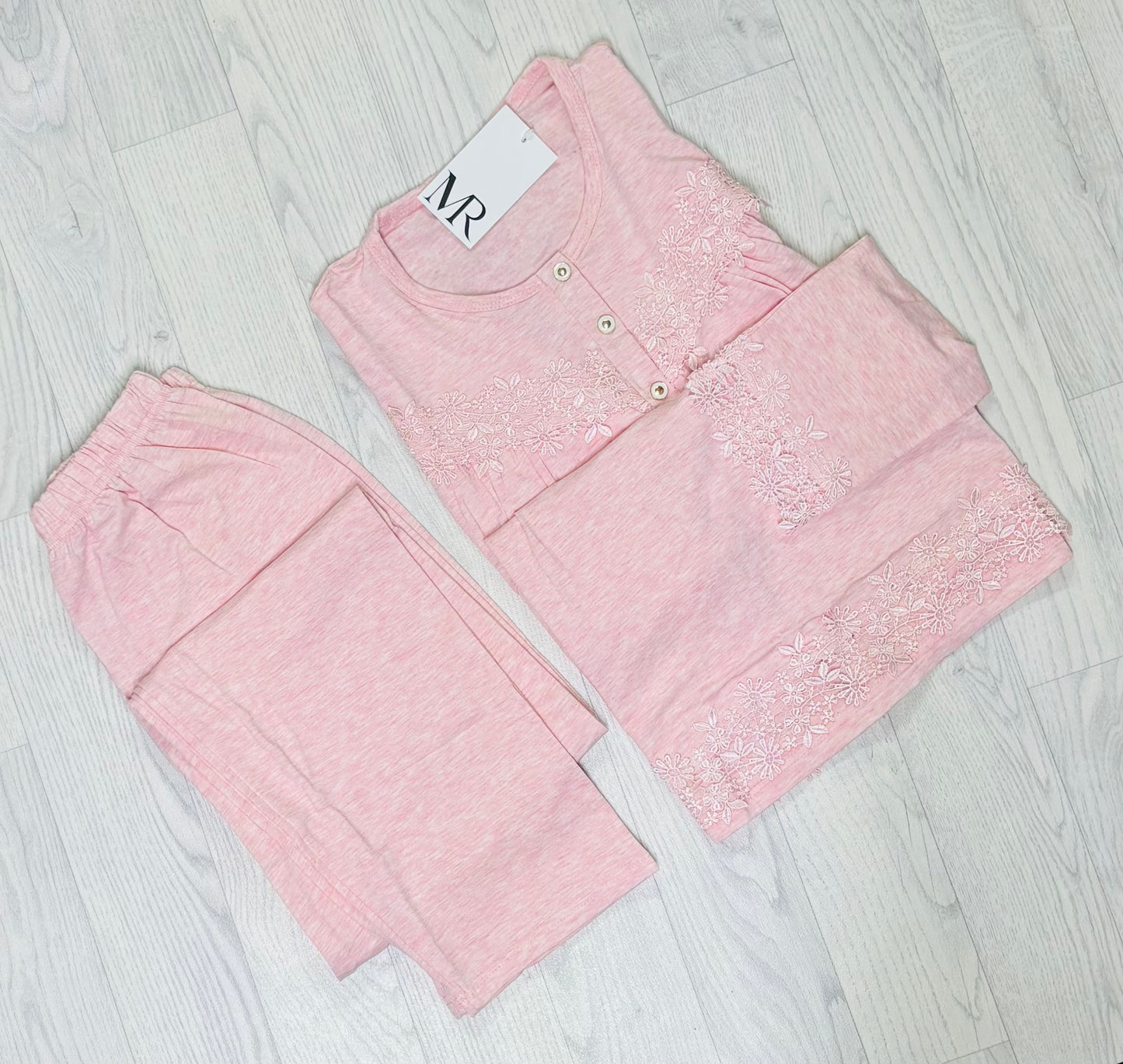 Pyjama manche longue grand taille