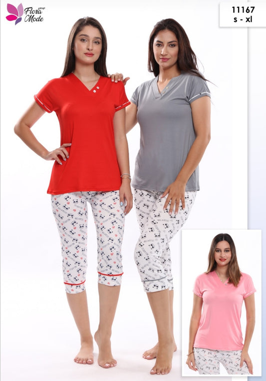 Pyjama demi manches