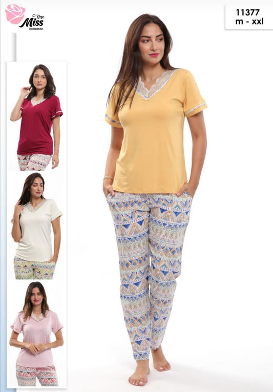 Pyjama demi manches