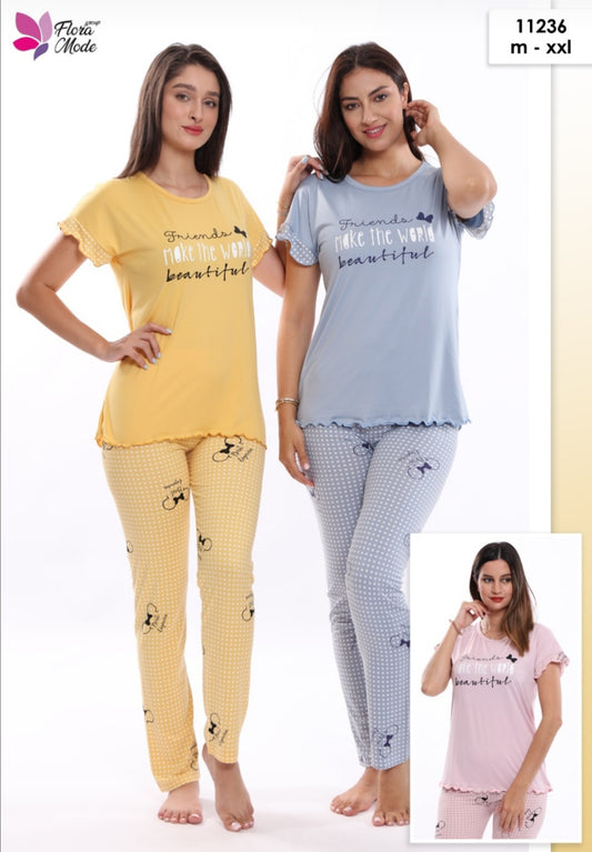 Pyjama demi manches