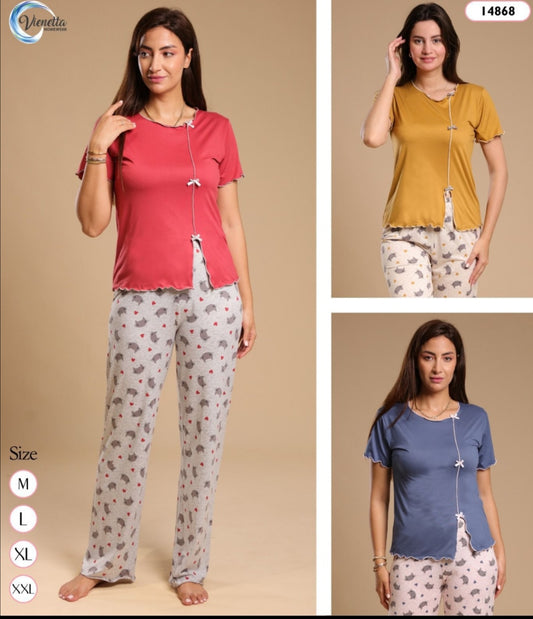 Pyjama demi manches