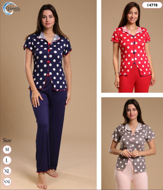 Pyjama demi manches
