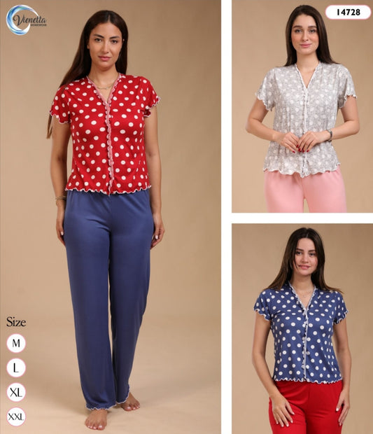 Pyjama demi manches