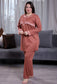 Pyjama manche longue grand taille