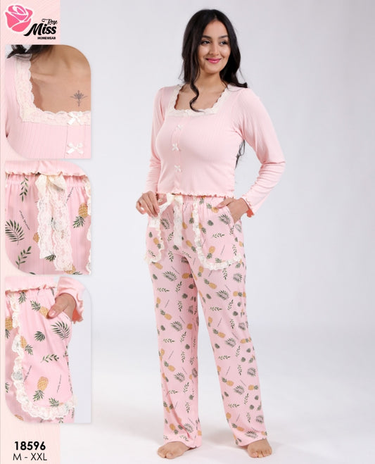 Pyjama manche longue