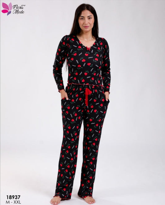 Pyjama manche longue