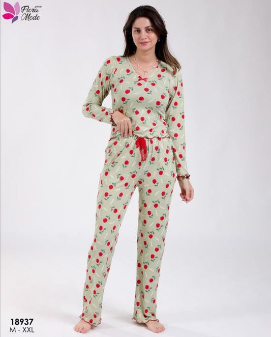 Pyjama manche longue